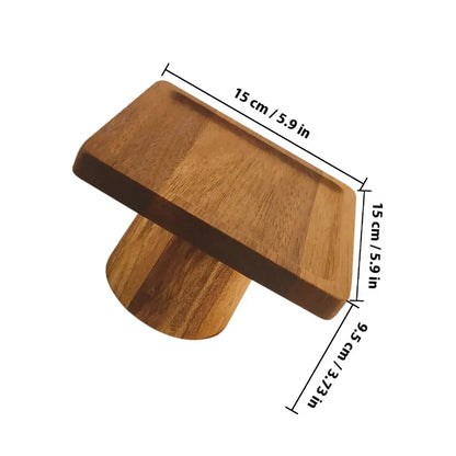 Présentoir Bois Pédestal Buffet