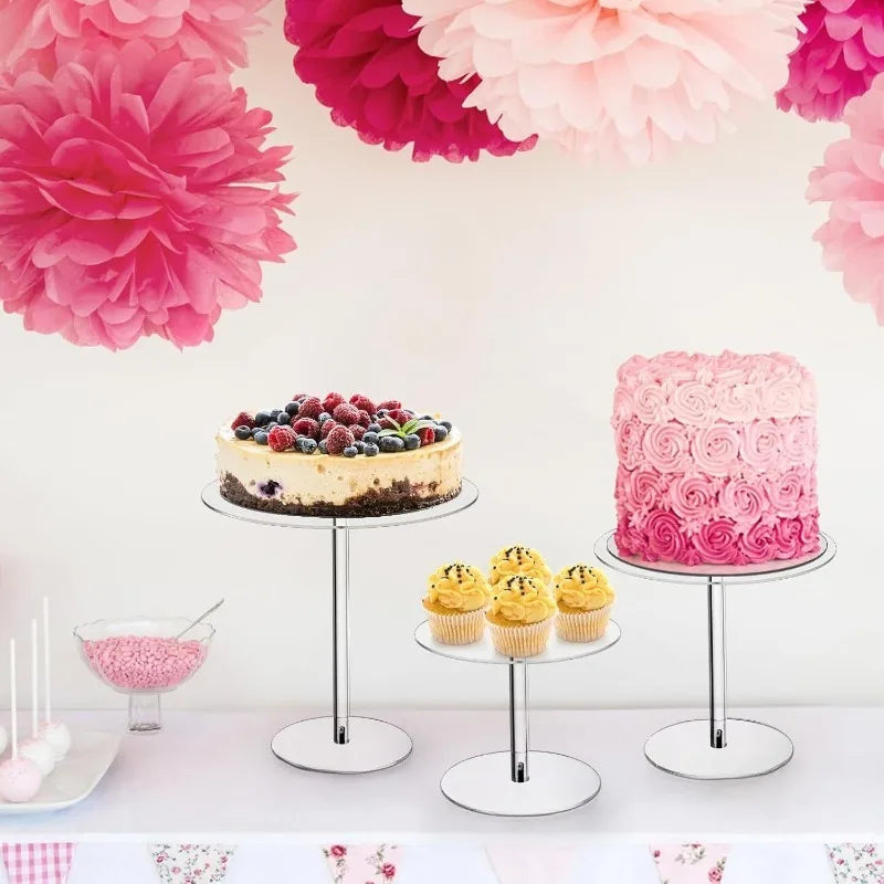 Mini Présentoir Gâteaux Acrylique Mariage