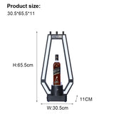 Présentoir Bouteille Whisky LED Métal