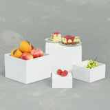 Présentoir Buffet Cubes Acryliques Réception