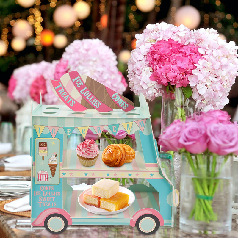 Présentoir Buffet Camion Cupcakes Fête