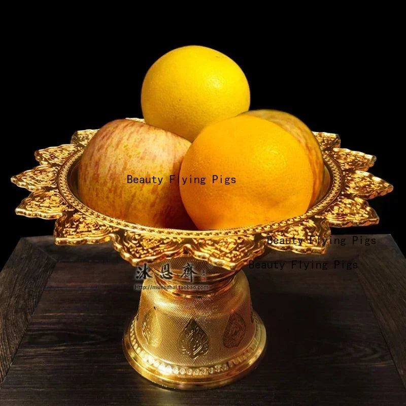 Plateau Fruits Rond Décoratif