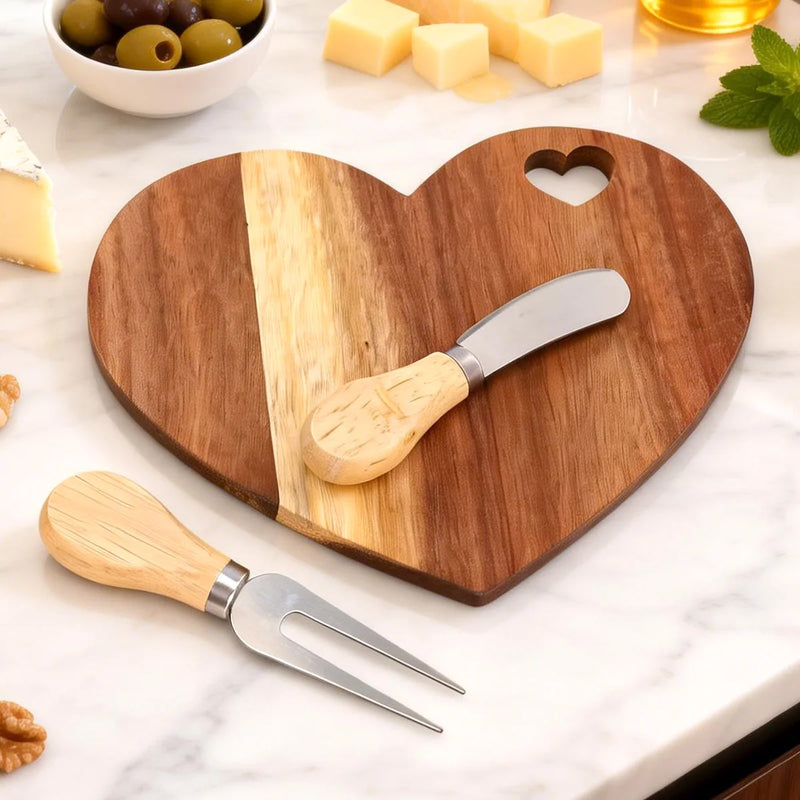 Planche à Fromage Cœur pour Mariage