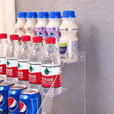 Présentoir Boissons Acrylique Multi-Niveaux