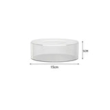 Présentoir Gâteau Acrylique Rond Socle Transparent – détail design produit qualité supérieure