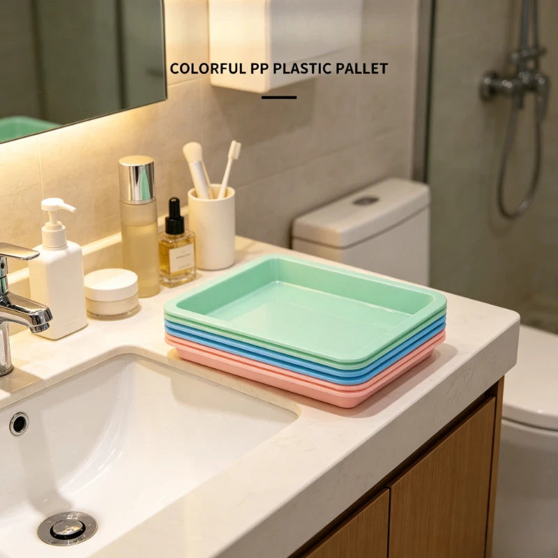 Plateau de Service Plastique Lot de 6