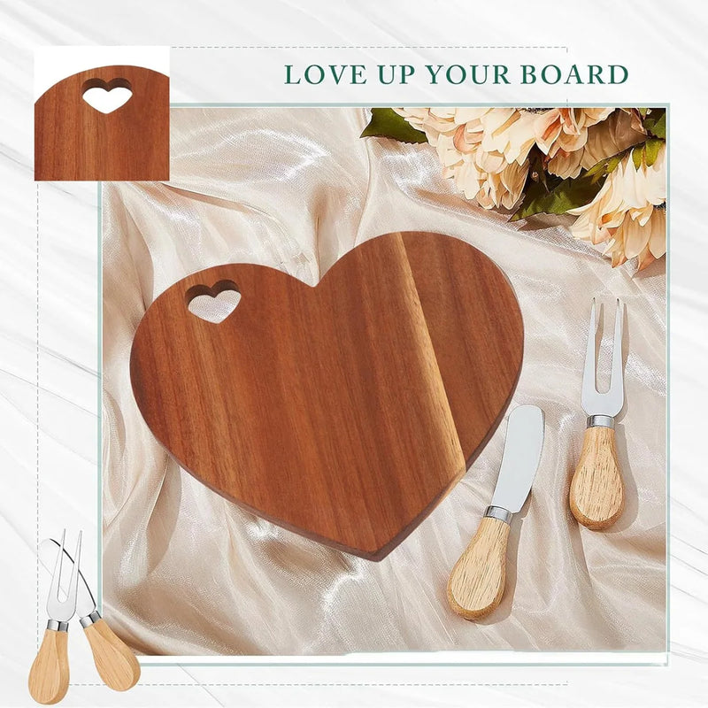 Planche à Fromage Cœur pour Mariage