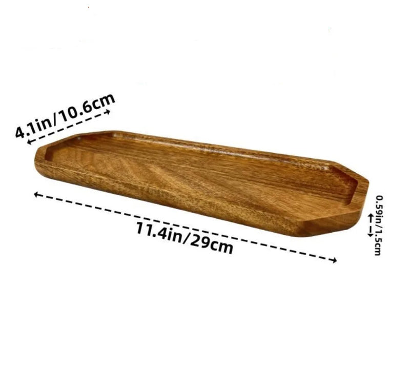 Plateau Fruits Bois Japonais Multi-Formes