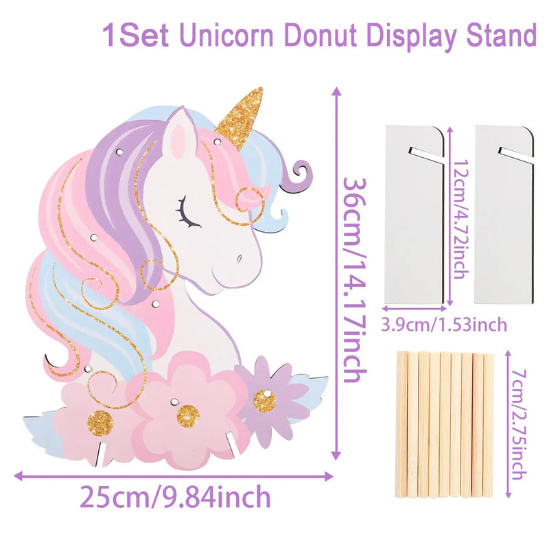 Présentoir Donuts Licorne Enfant