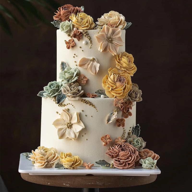 5 piezas de platos separadores de pasteles, bases para pasteles y 15 piezas de varillas de soporte de plástico para pasteles, reutilizables para pasteles de varios niveles para fiestas