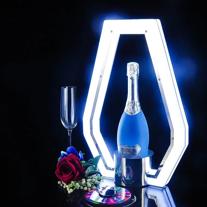 Présentoir Bouteille Champagne Personnalisable VIP