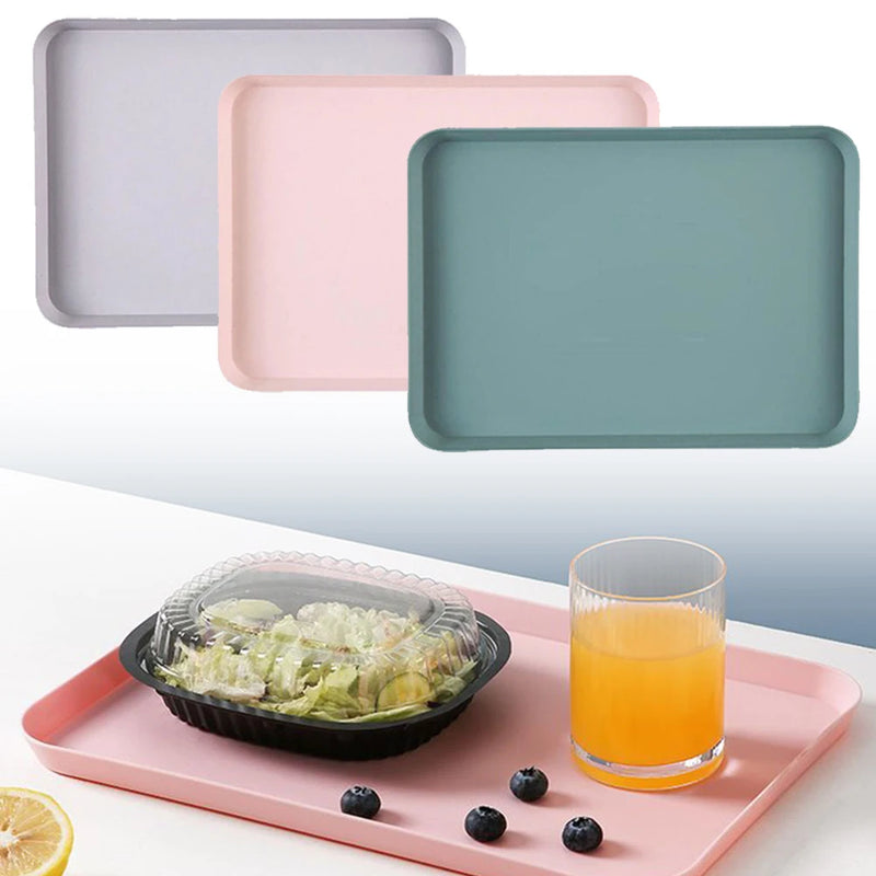Plateau de Service Plastique Antidérapant
