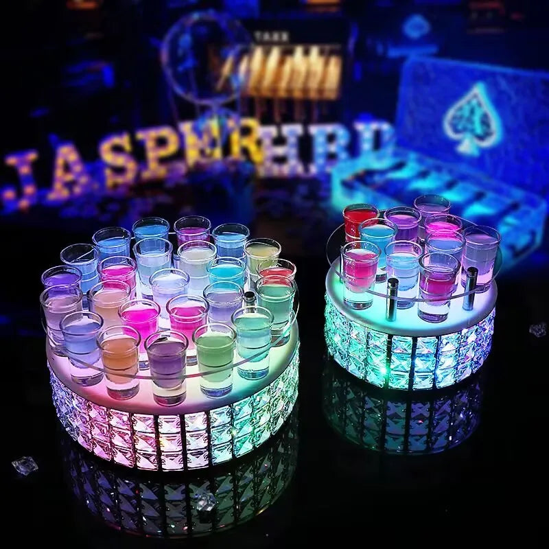 Présentoir Champagne LED Mariage