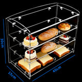 Vitrine Pâtisserie Acrylique 4 Niveaux