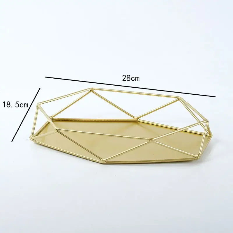 Présentoir Gâteau Doré Multi-Usages