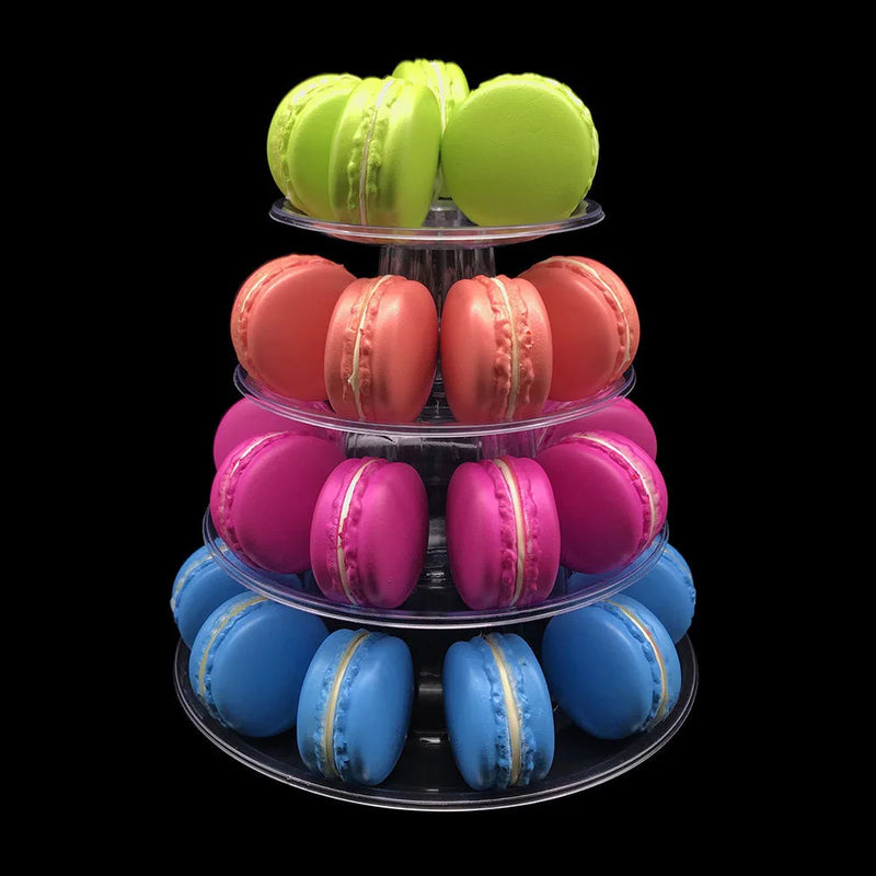 Présentoir Cupcakes Transparent Multi-Niveaux