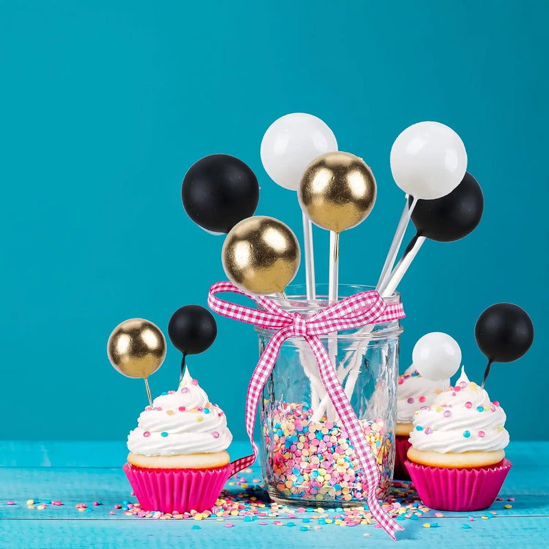 Toppers Boules Décoratifs Gâteau Mariage