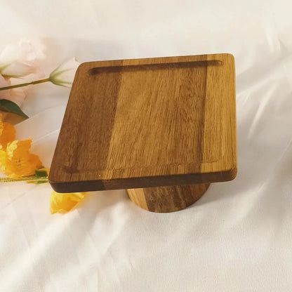 Présentoir Bois Pédestal Buffet