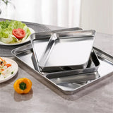 Plateau Inox Rectangle Buffet Pro