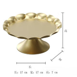 Présentoir Gâteaux Doré Vintage Mariage