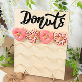 Présentoir Donuts Bois Mariage et Réception