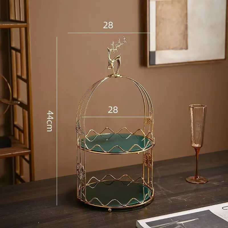 Présentoir à Gâteaux Thé Mariage Chic