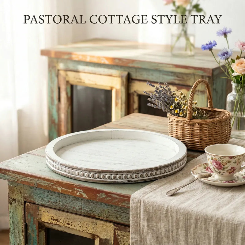 Plateau Bois Rustique Buffet