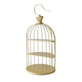 Présentoir Buffet Cage à Oiseau Vintage