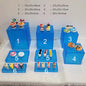 Présentoir Buffet Acrylique Ondulé Set 8 Pièces