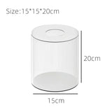 Présentoir Gâteau Acrylique Rond Socle Transparent – présentation candy bar et sweet table