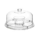 Présentoir Gâteau avec Cloche Transparente