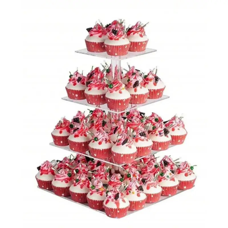 Présentoir Gâteau Mariage LED Cristal