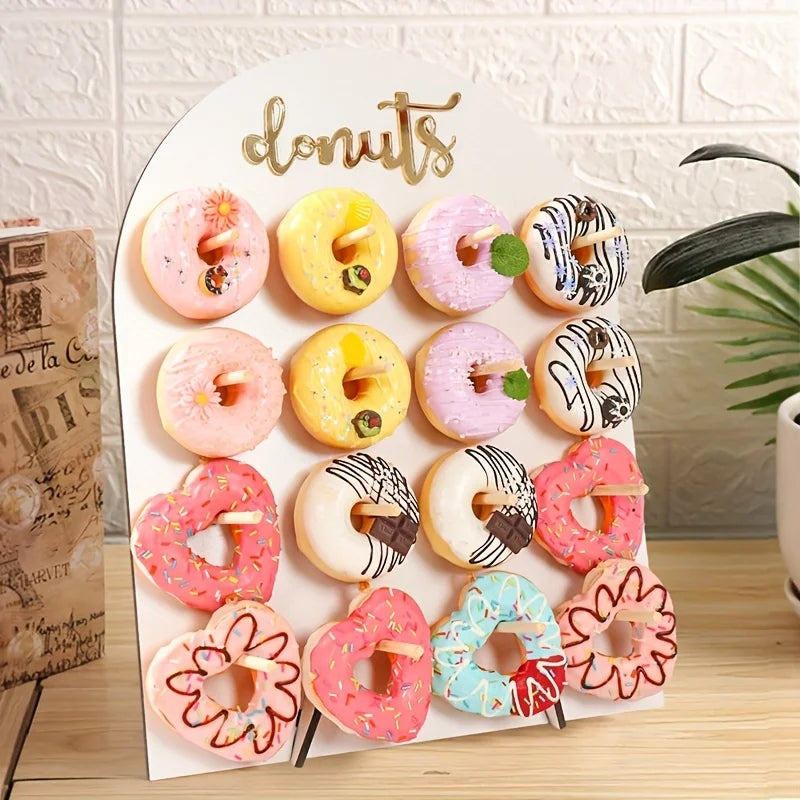 Présentoir Donuts Bois Mariage