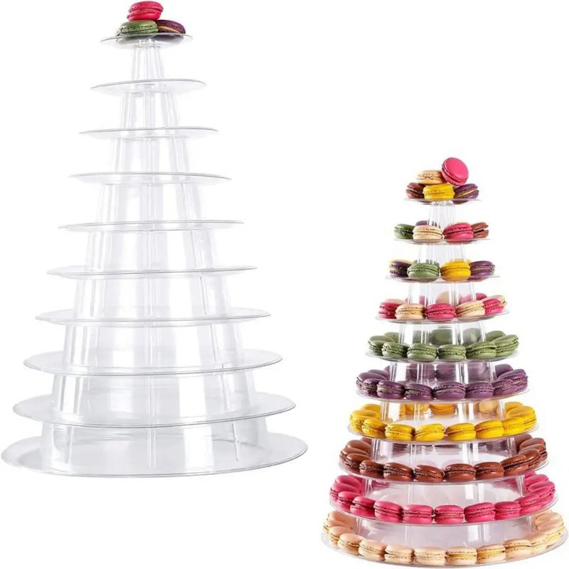 Tour Présentoir Cupcakes Macarons Alimentaire