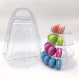 Présentoir Cupcake Macaron 4 Étages Élégant