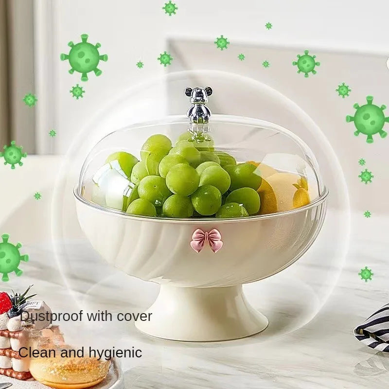 Panier à Fruits Design avec Couvercle