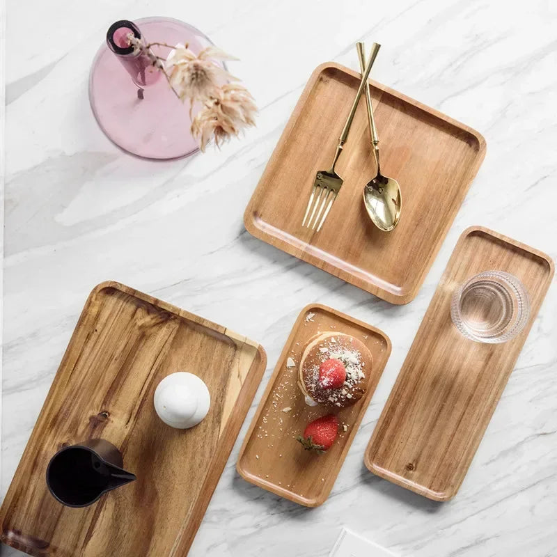 Plateau de Service Bambou Naturel