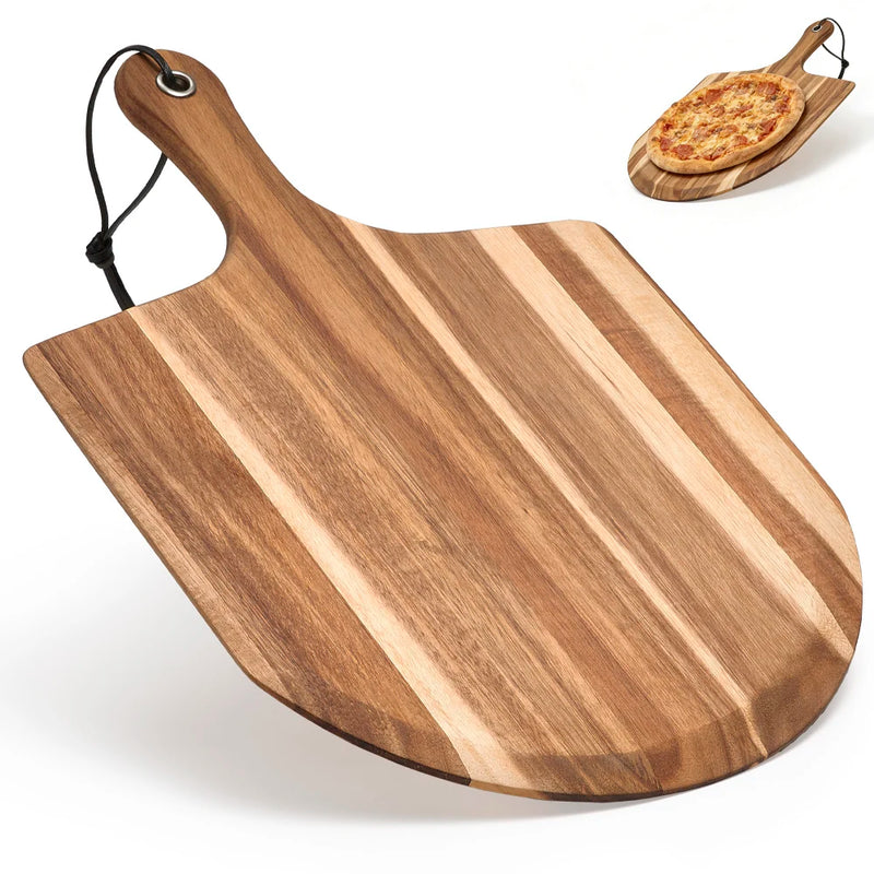 Planche à Pizza Pelle en Acacia