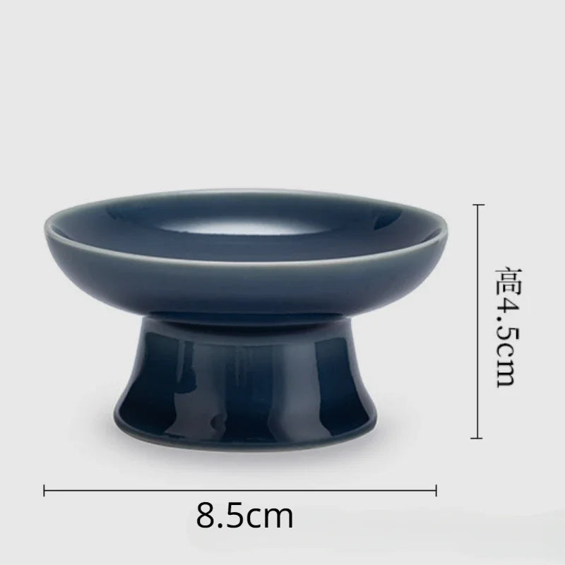 Assiette de Présentation Céramique sur Pied Mignardises
