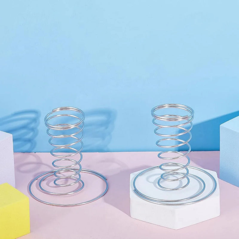 Présentoir Cornets à Glace Spirale Inox