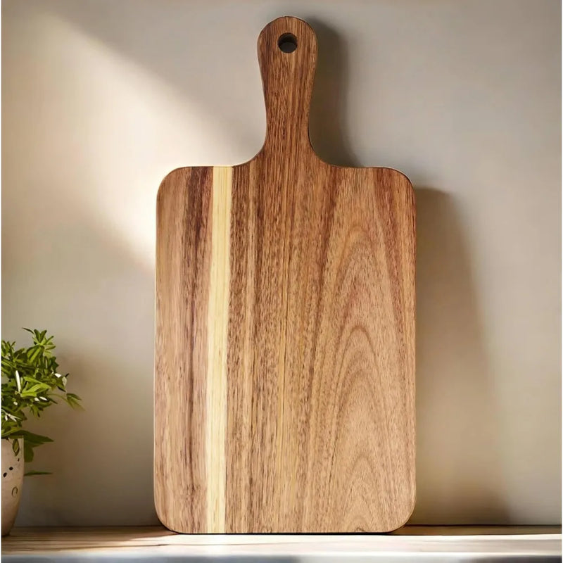 Planche à Charcuterie Carrée en Bois
