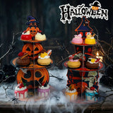 Présentoir Cupcakes Carton Halloween Fête