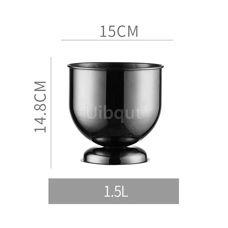 Seau à Champagne Inox Tête Tigre