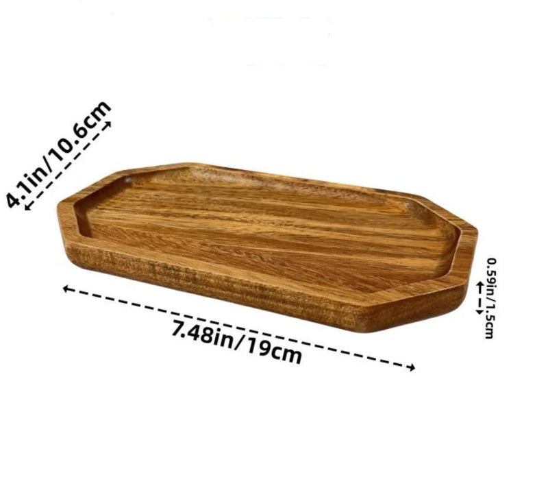 Plateau Fruits Bois Japonais Multi-Formes