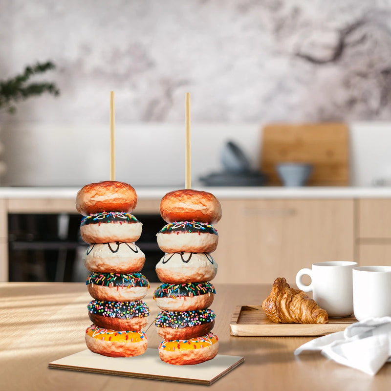 Présentoir Donuts Bois Mariage Réception