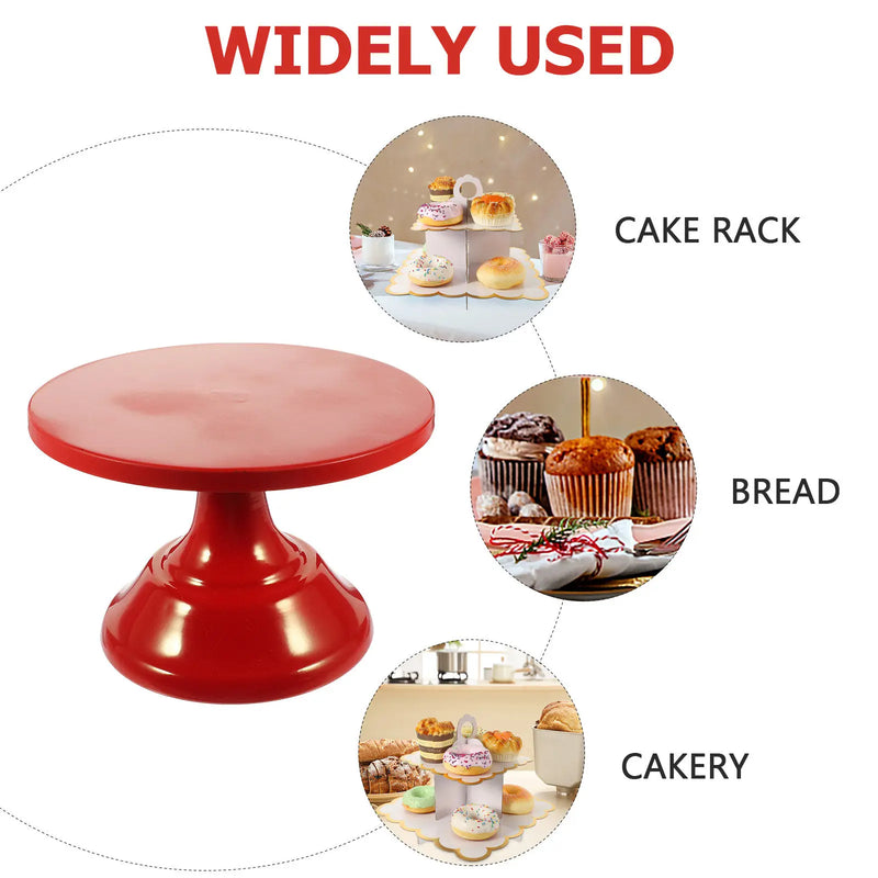 Présentoir à Gâteaux Rouge Décoratif