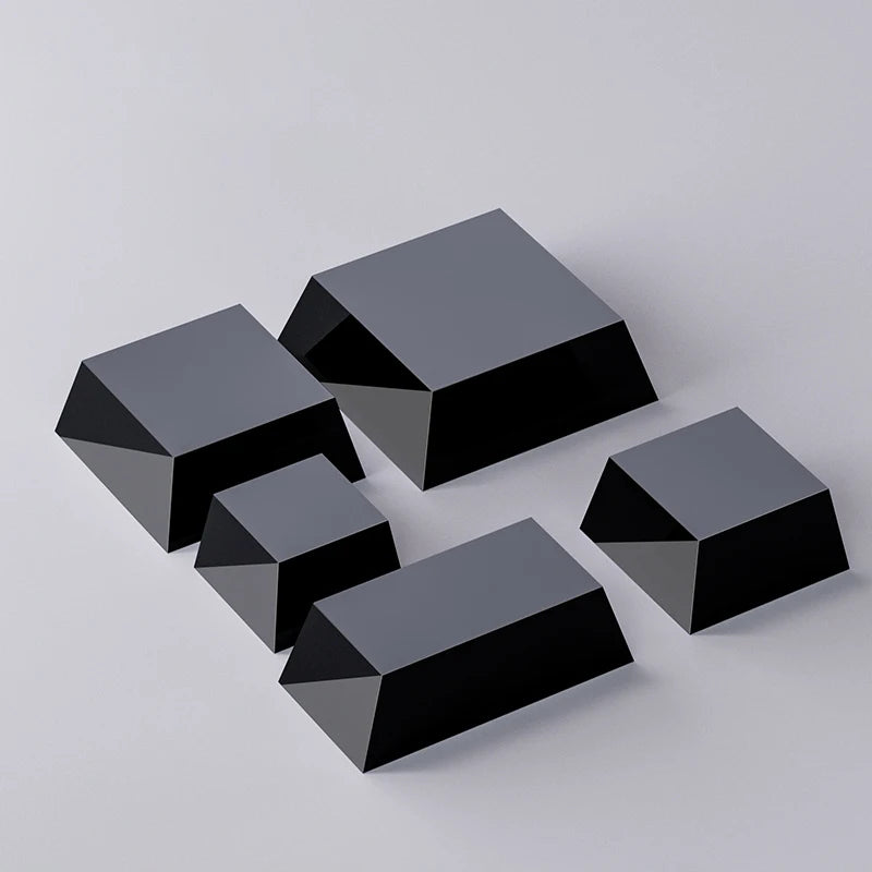 Présentoir Rehausseur Acrylique Noir Vitrine