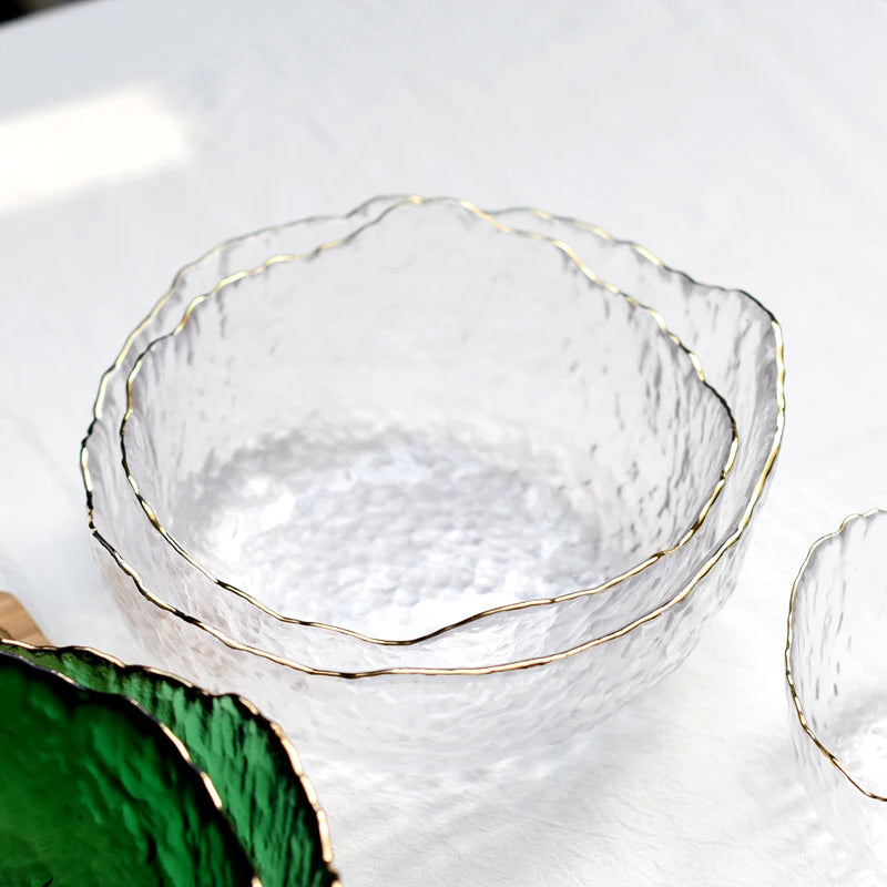 Grand Bol de Service en Verre