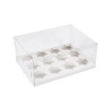 Boîtes Cupcake Transparentes Pâtisserie Traiteur