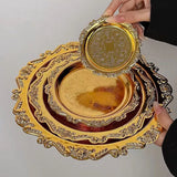 Lot 4 Plateaux Gâteaux Métal